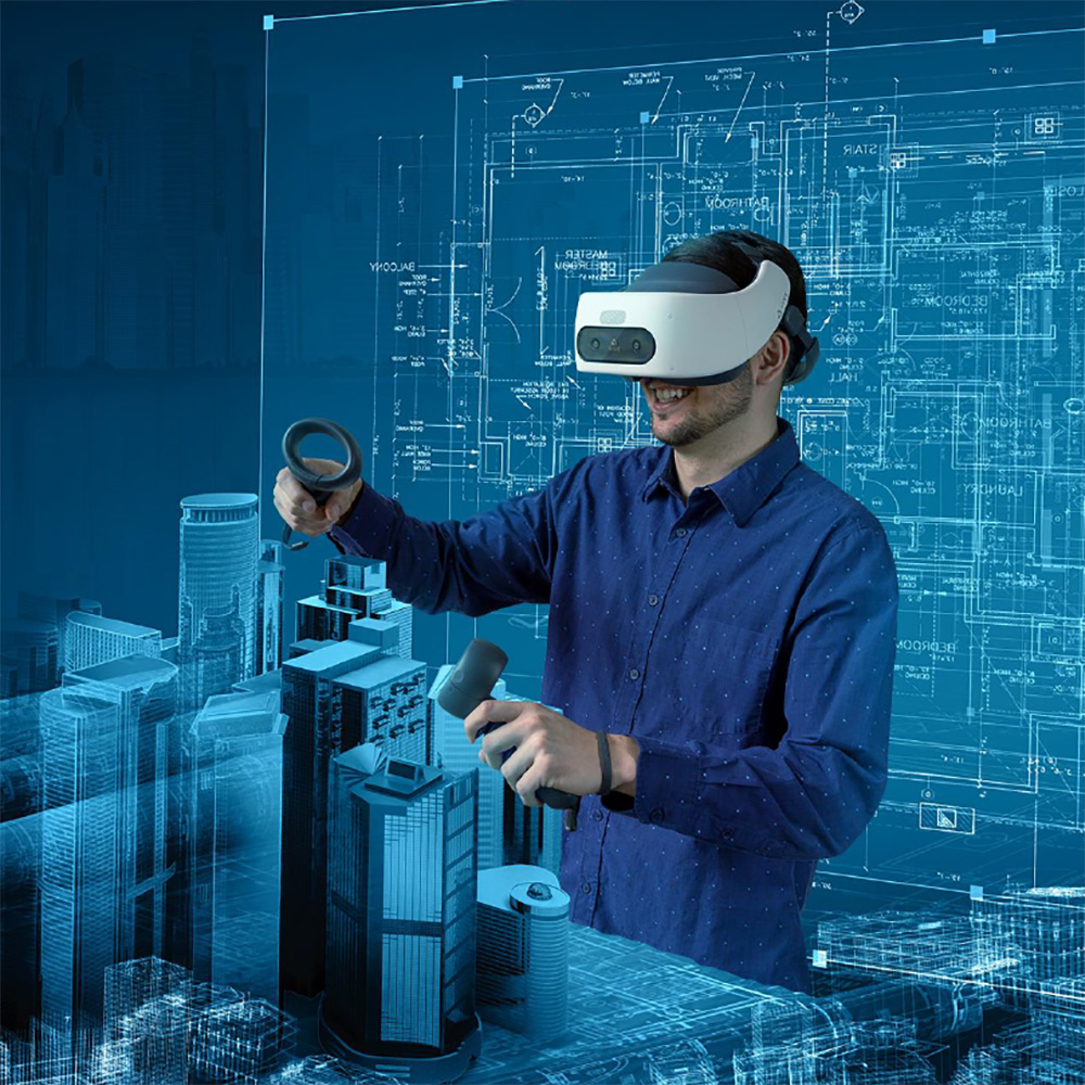 Профессиональная экспериментальная система для VR разработки Рабочая